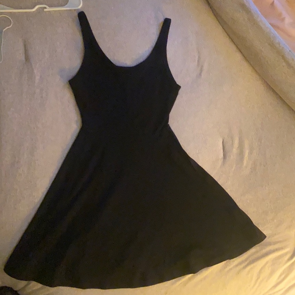 Express LBD with blue zip